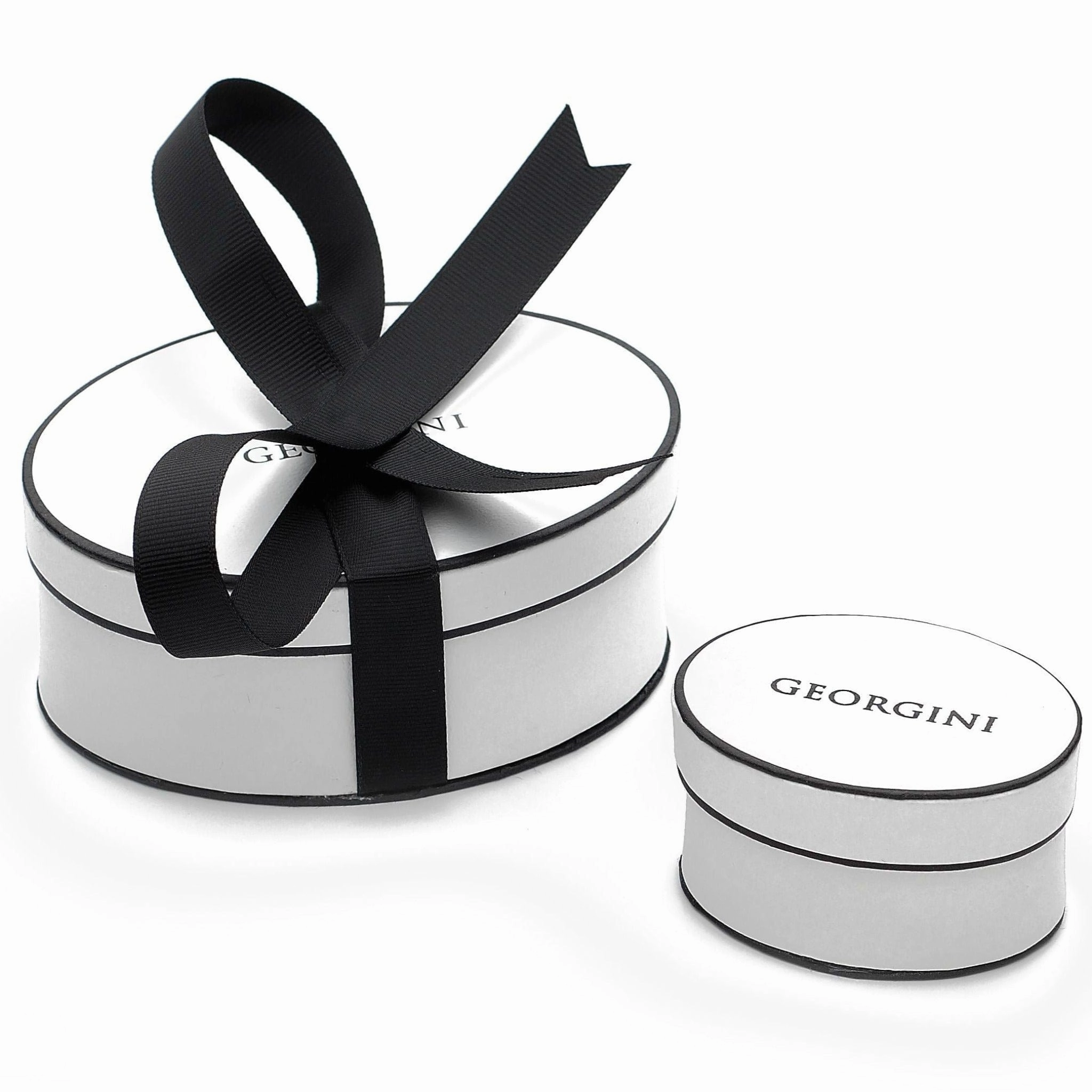 Georgini Noel Nights Candy Cane Earrings Silver