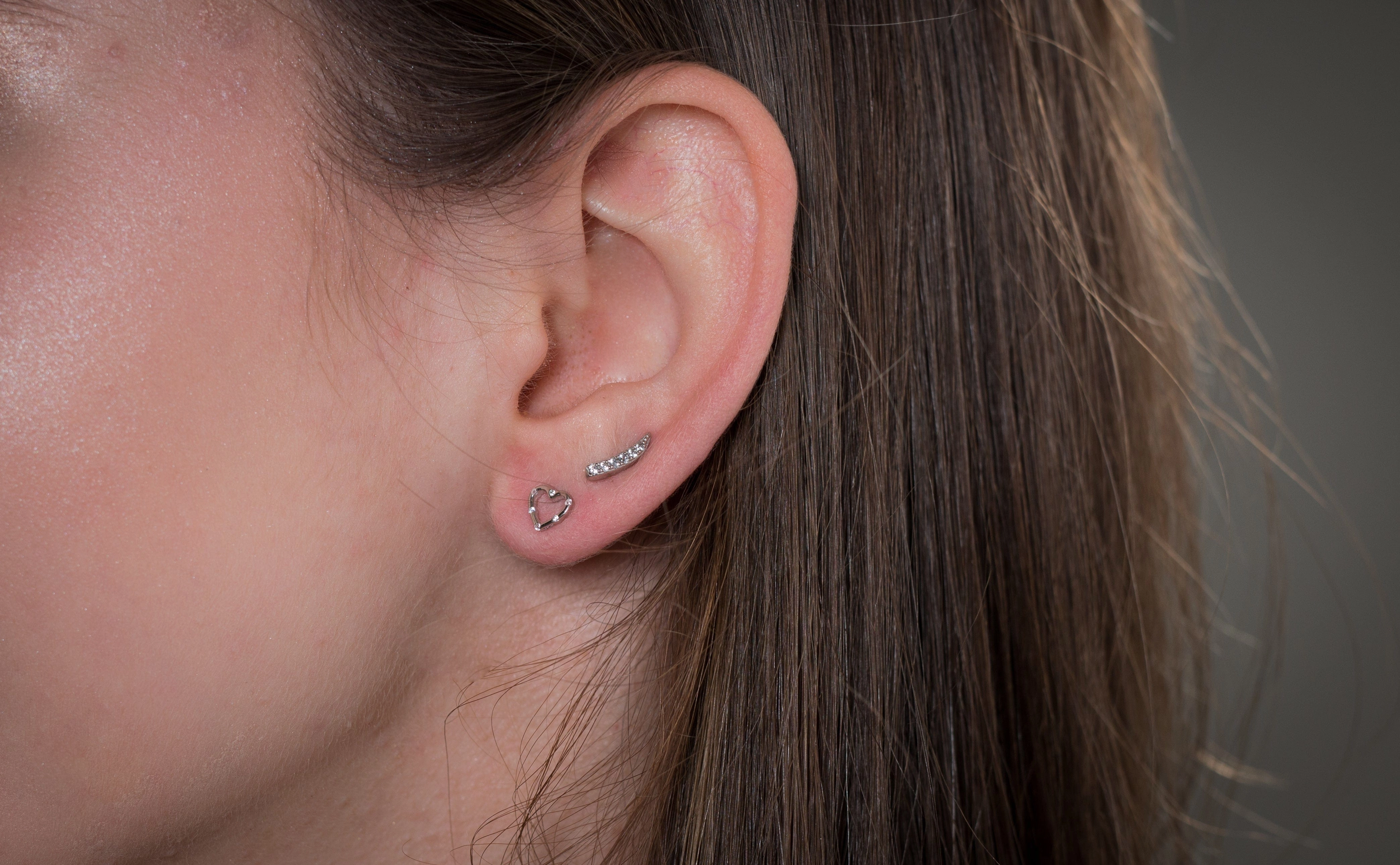 Georgini Summer Sorbet Candy Cupid Earrings Pink Silver