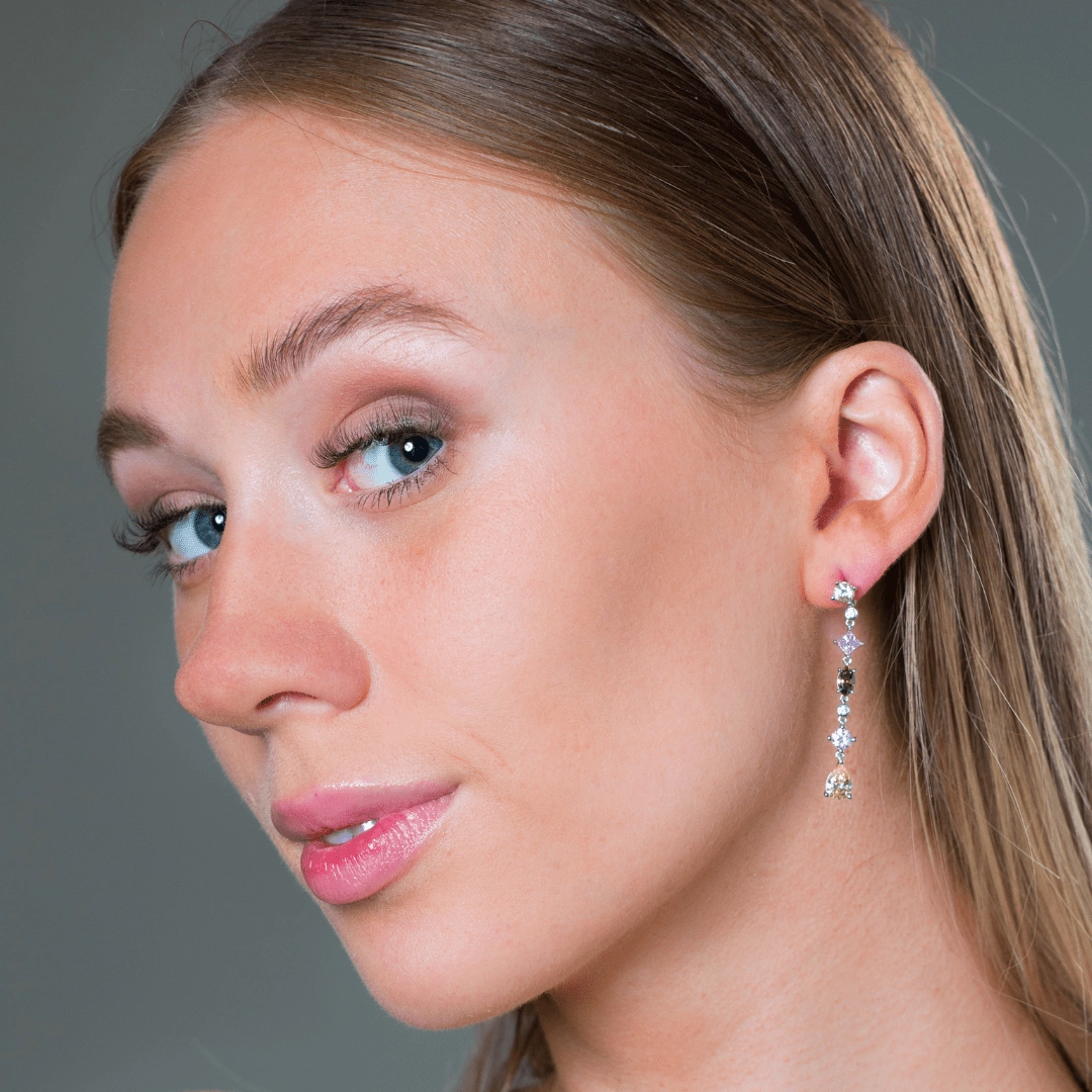 Georgini Summer Sorbet Gelato Glimmer Multi Coloured Earrings