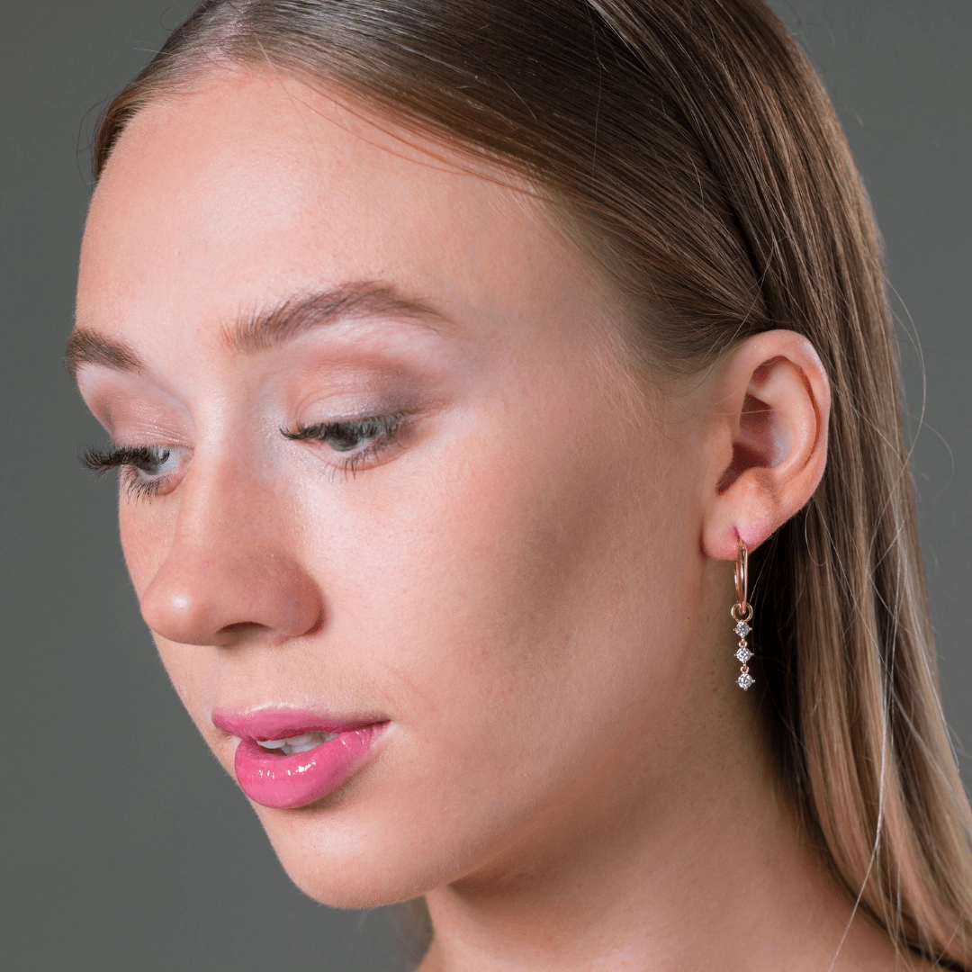 Georgini Summer Sorbet Matcha Magic Earrings Gold