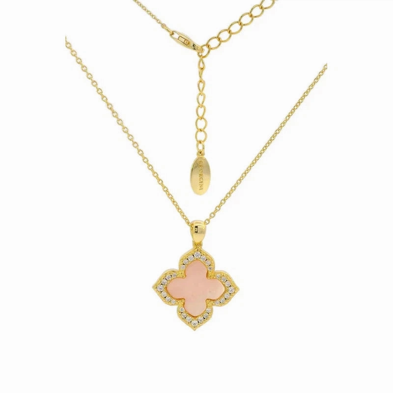 Georgini Sydney Soiree Fairwater Mother of Pearl Pendant - Gold