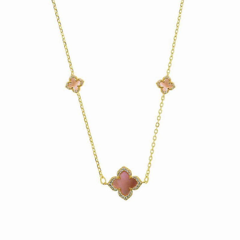 Georgini Sydney Soiree Freshwater Mother of Pearl Gold Necklace