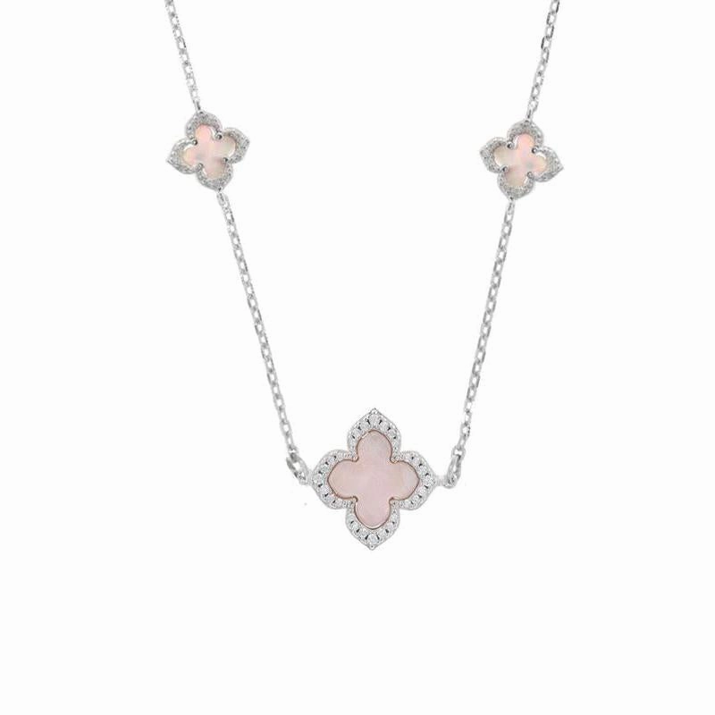 Georgini Sydney Soiree Freshwater Mother of Pearl Silver Necklace