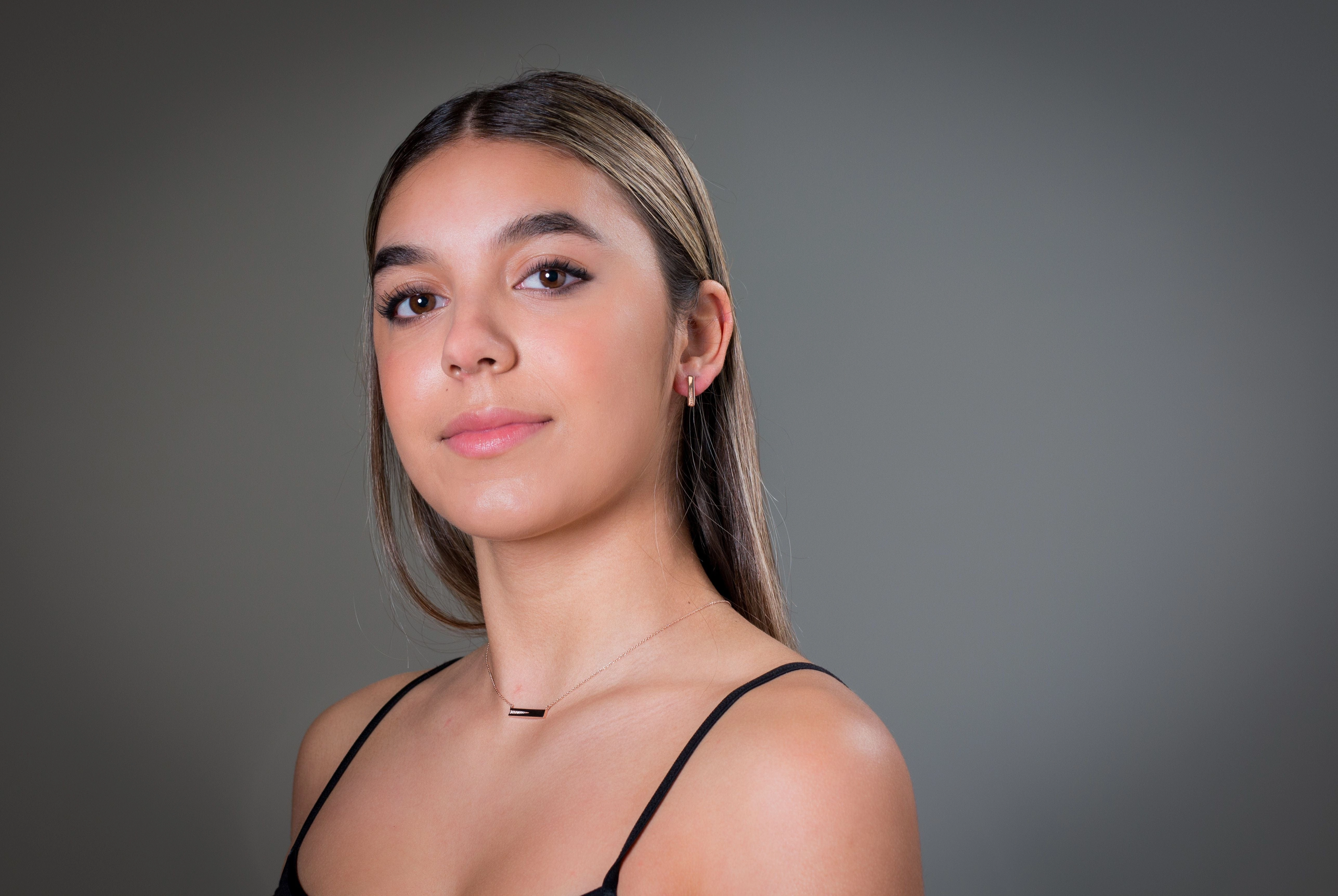 Georgini The Layered Edit Gilded Earrings Rose Gold
