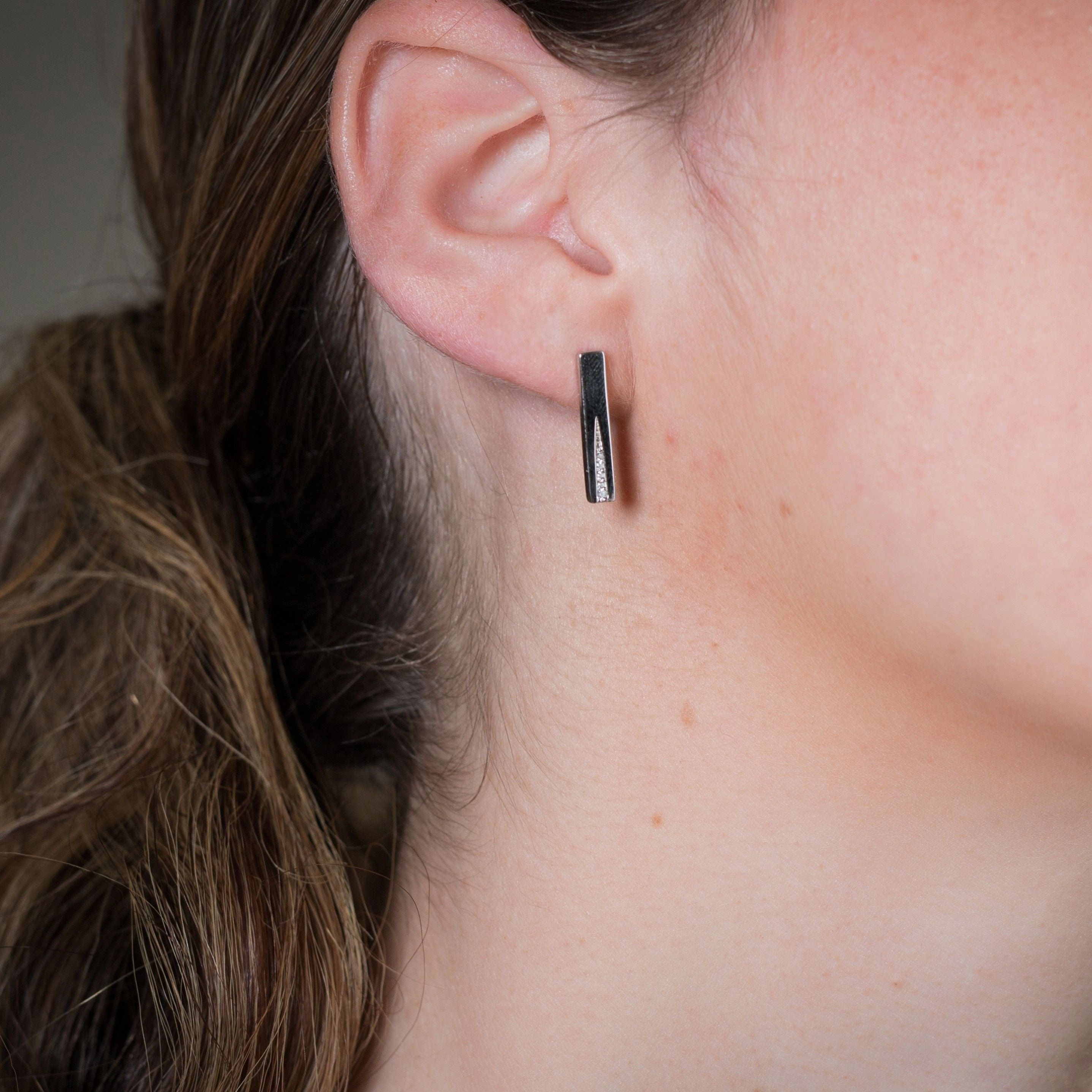 Georgini The Layered Edit Gilded Earrings Silver