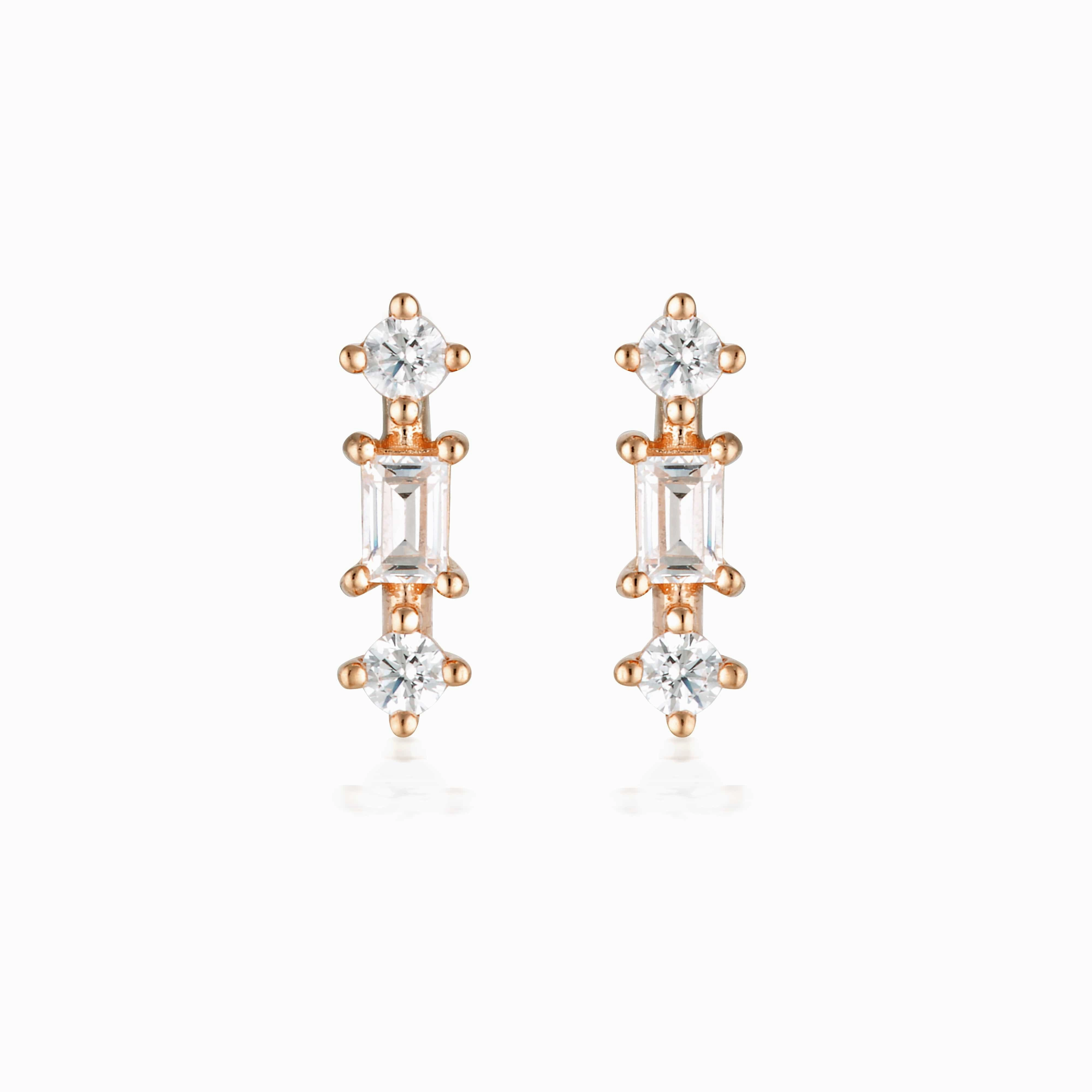 Georgini The Layered Edit Tolu Earring Rose Gold
