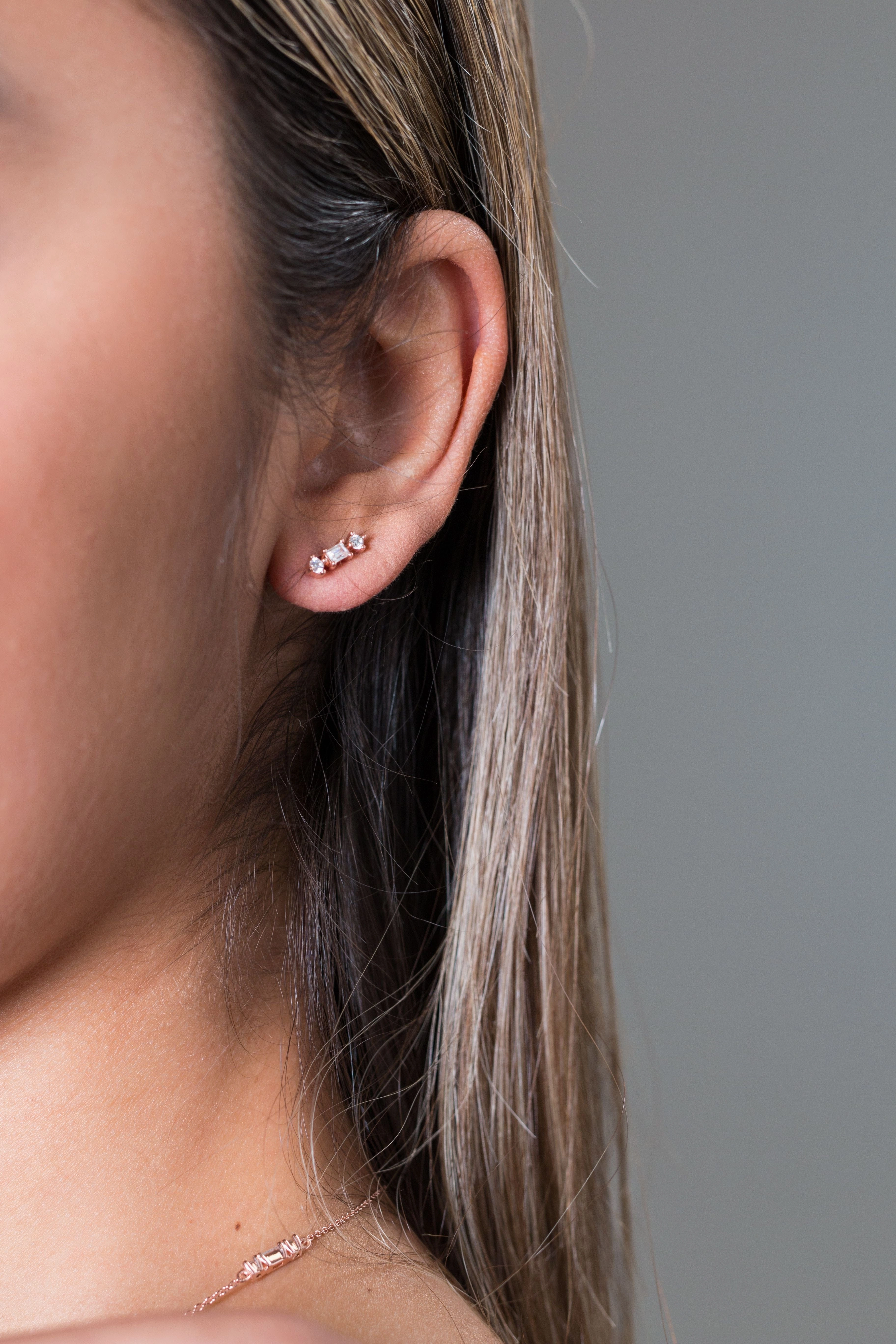 Georgini The Layered Edit Tolu Earring Rose Gold
