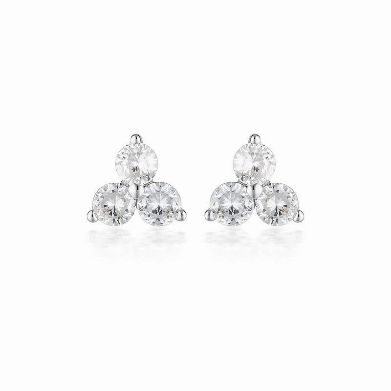 Georgini Tia Silver Stud Earring