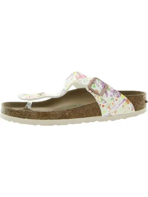 Gizeh  Womens Vegan Slip On Flip-Flops