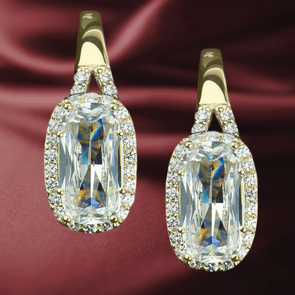 Glacier Gold Earrings