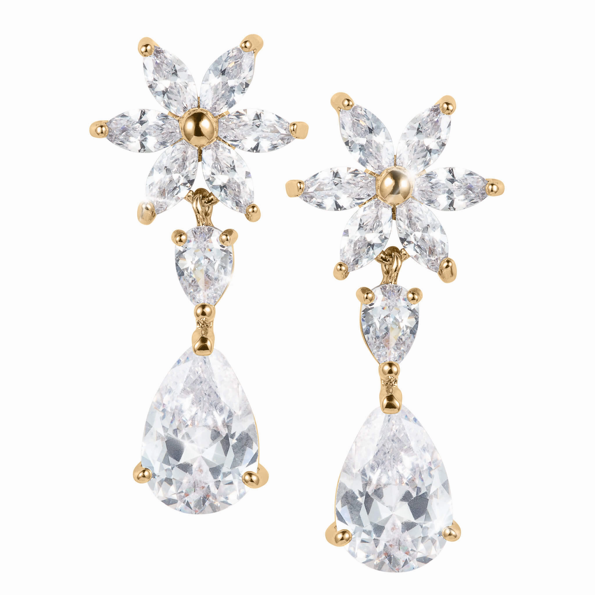 Golden Affinity Earrings