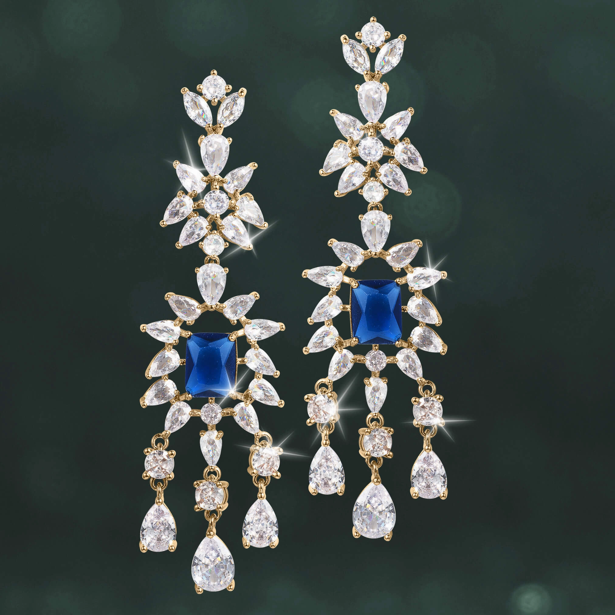 Golden Eclipse Earrings