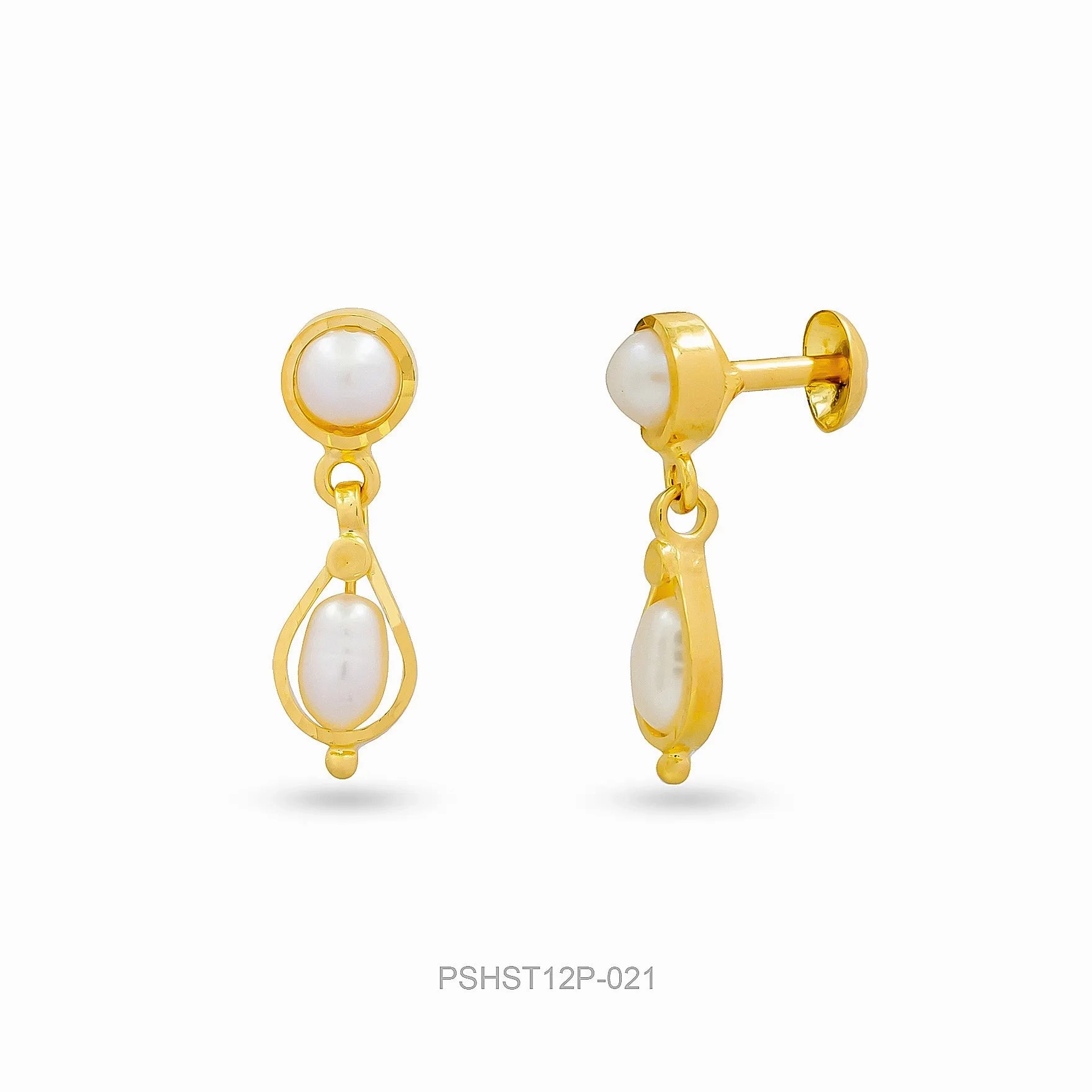 GOLDEN HANGING STUD PSHST246-140