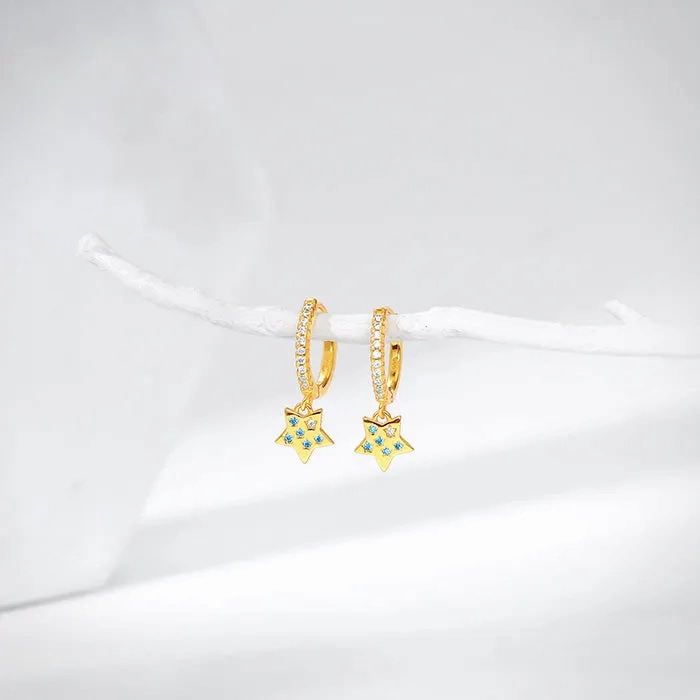 Golden Moon's Beauty Hoop Earrings