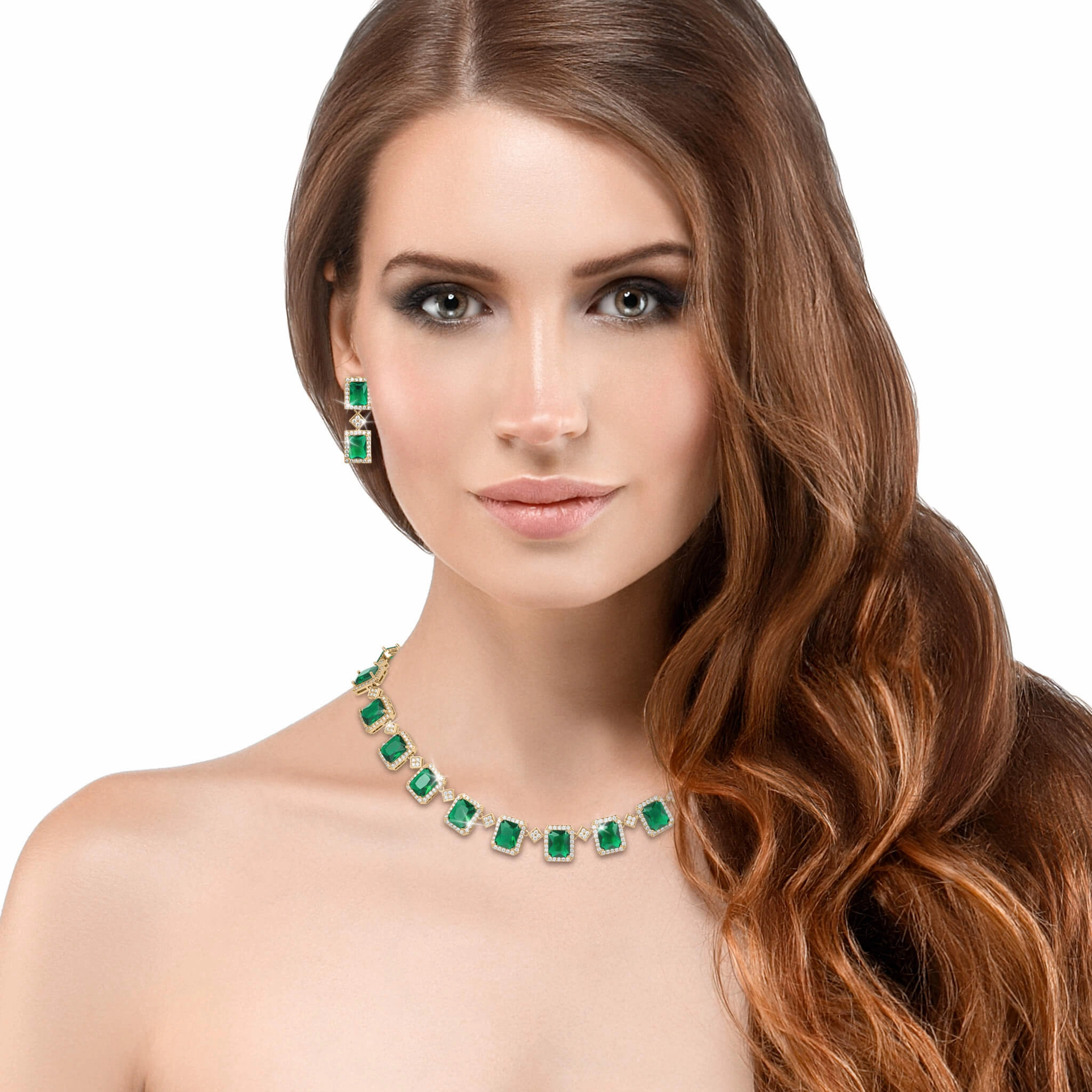 Golden Verdure Earrings