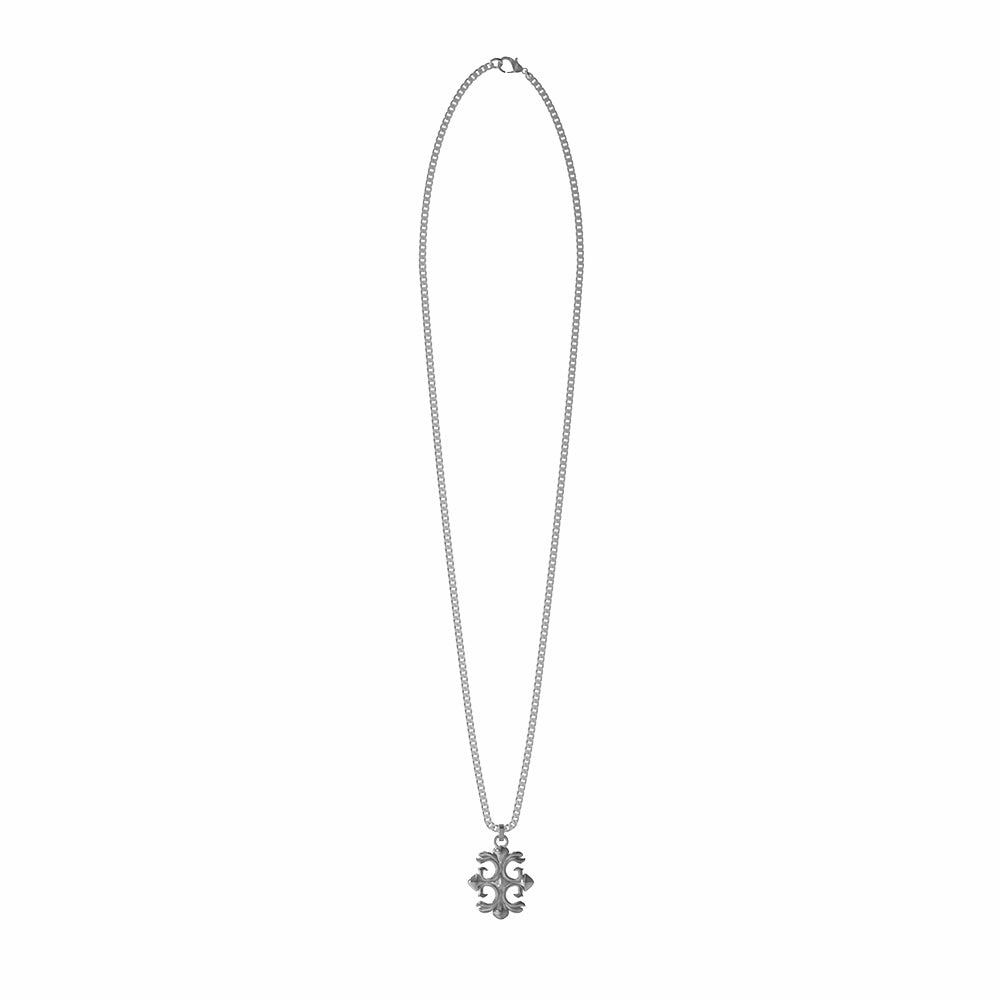 Guess Men's Jewellery Stainless Steel 4G Rebel Charm Pendant On 26" Chain