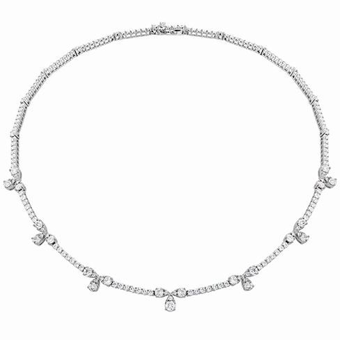 Hearts On Fire Aerial Diamond Line Pendant Necklace