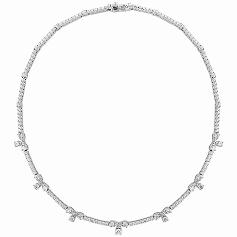 Hearts On Fire Aerial Diamond Line Pendant Necklace