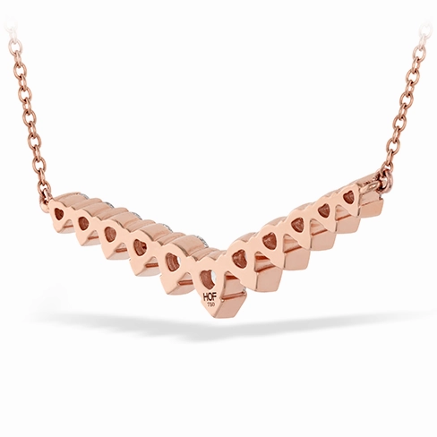 Hearts On Fire Aerial Diamond V Necklace