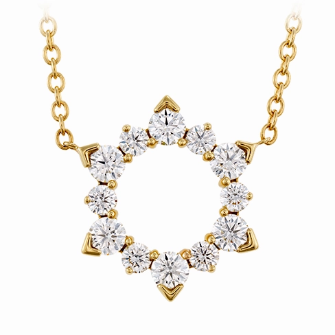 Hearts On Fire Aerial Eclipse Pendant Necklace