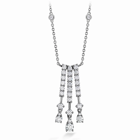 Hearts On Fire Aerial Elegance Drop Pendant Necklace