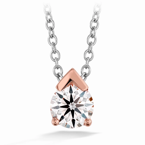 Hearts On Fire Aerial Single Diamond Pendant Necklace