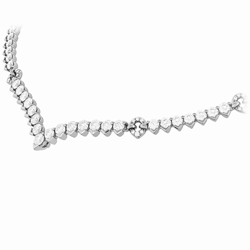 Hearts On Fire Aerial Victorian Line Necklace