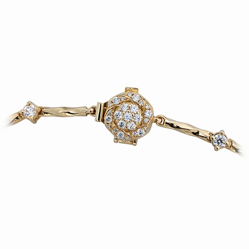 Hearts On Fire Atlantico Tri Color Diamond Necklace