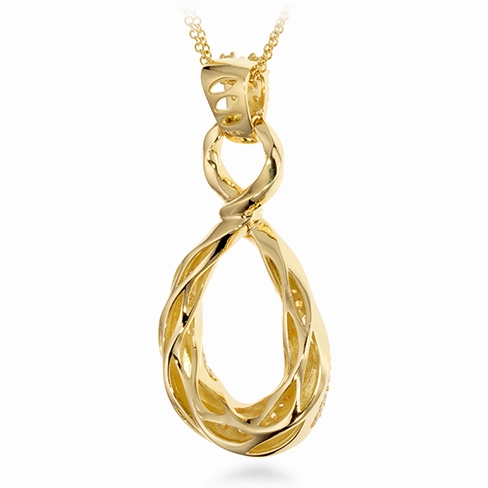 Hearts On Fire Atlantico Wave Drop Pendant Necklace