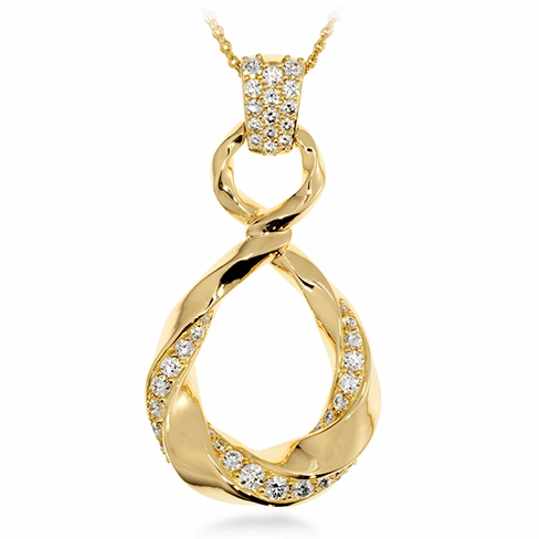 Hearts On Fire Atlantico Wave Drop Pendant Necklace