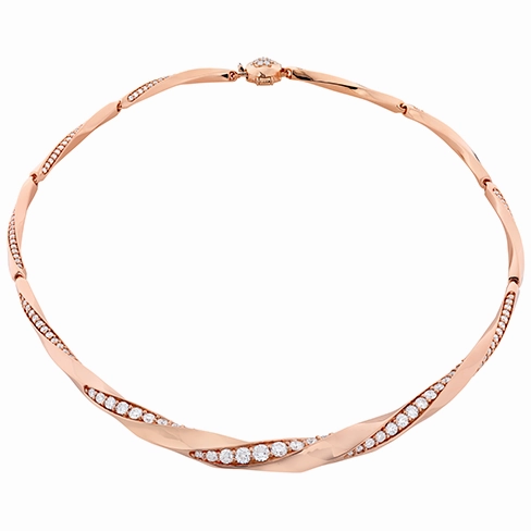 Hearts On Fire Atlantico Wave Line Necklace