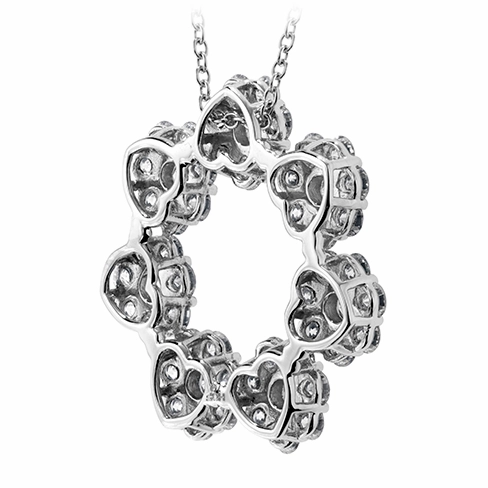 Hearts On Fire Beloved Circle Pendant Necklace