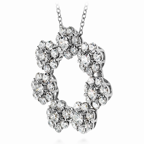 Hearts On Fire Beloved Circle Pendant Necklace