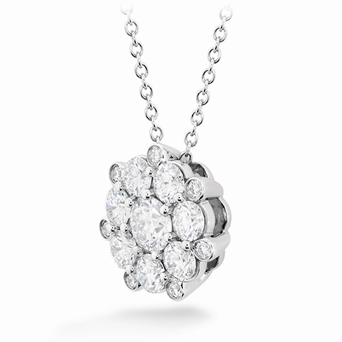 Hearts On Fire Beloved Cluster Diamond Necklace