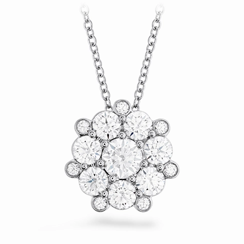 Hearts On Fire Beloved Cluster Diamond Necklace