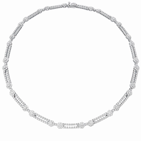 Hearts On Fire Beloved Double Link Diamond Necklace