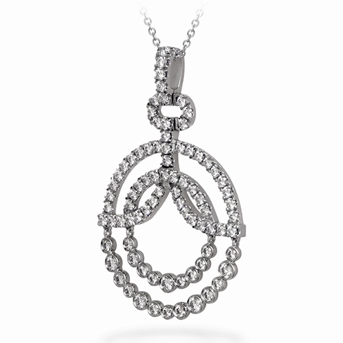 Hearts On Fire Copley Diamond Circle Pendant Necklace