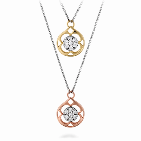 Hearts On Fire Copley Pave Double Pendant Necklace