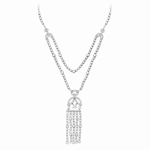 Hearts On Fire Copley Tassel Diamond Necklace