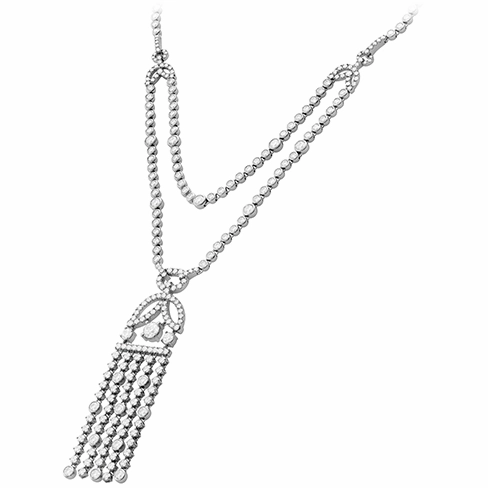 Hearts On Fire Copley Tassel Diamond Necklace