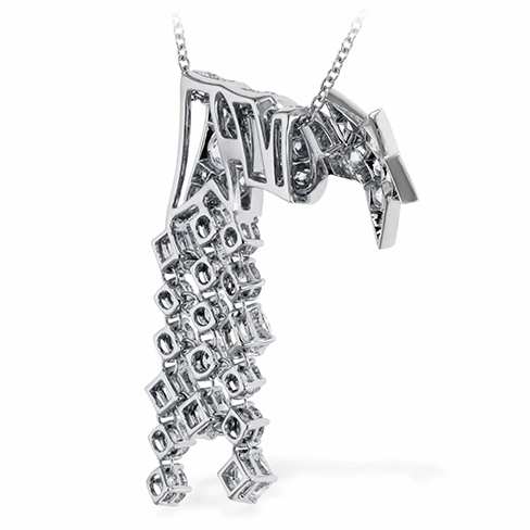 Hearts On Fire Illa Asymmetrical Pendant Necklace