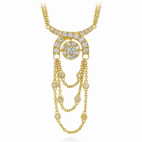 Hearts On Fire  Inspiration Chandelier Necklace