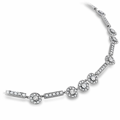 Hearts On Fire Inspiration Single Halo Necklace