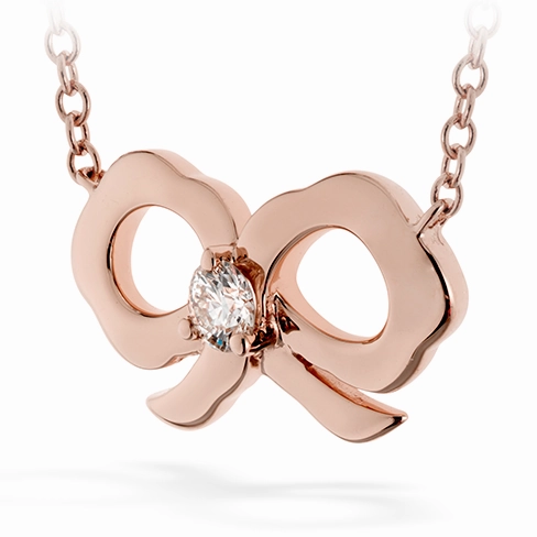 Hearts On Fire Lorelei Bow Necklace