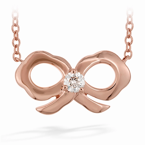 Hearts On Fire Lorelei Bow Necklace