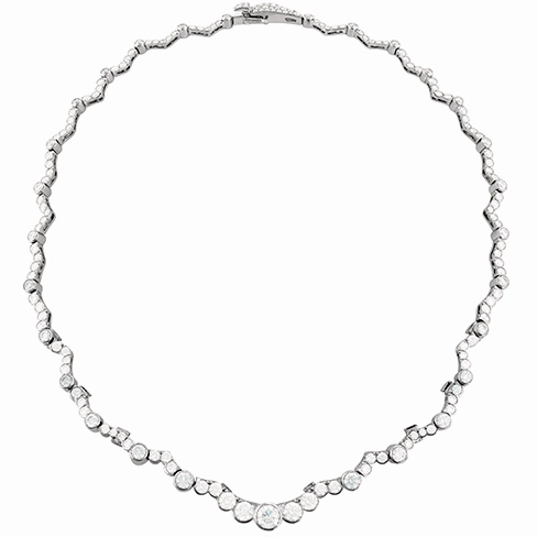Hearts On Fire Lorelei Chandelier Diamond Line Necklace