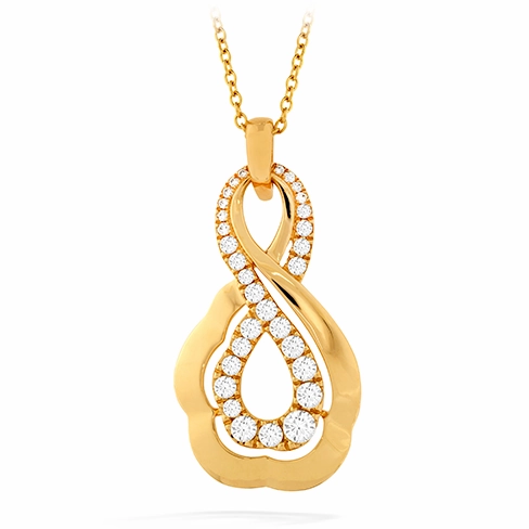 Hearts On Fire Lorelei Gold Infinity Pendant Necklace