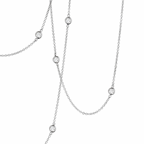 Hearts On Fire Obsession Five-Station Necklace