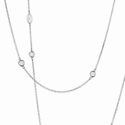 Hearts On Fire Obsession Three-Station Necklace