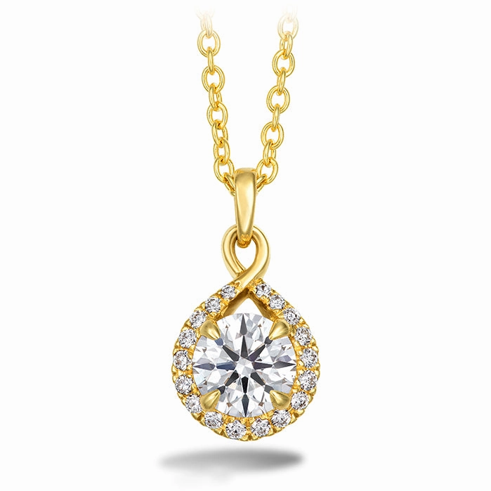 Hearts On Fire Optima Diamond Drop Pendant Necklace